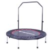 Jumping fitness trambulin kapaszkodóval profi 122 cm