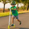 Roller összecsukható WORKER Racer Urban Boy világító kerekekkel