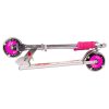 Roller összecsukható WORKER Racer Sweet Girl világító kerekekkel