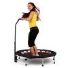 Jumping fitness trambulin kapaszkodóval profi digital 100 cm