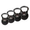 Kettlebell gumis, krómozott fogantyúval 30 kg